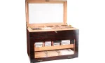 adorini Humidor Portico Deluxe Brun