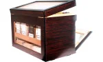 adorini Humidor Portico Deluxe Brun