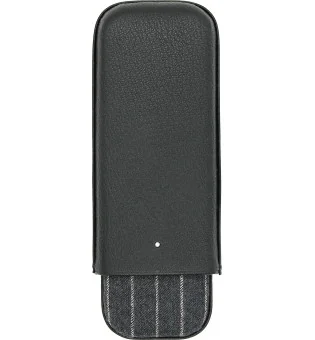 Dunhill sigaretui Highland svart og grå krittstriper
