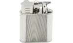 Dunhill Unique Lighter Turbo Moiré Tekstur Palladiumbelagt