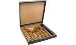 Bulldog by Dunhill reise-humidor 10 Svart