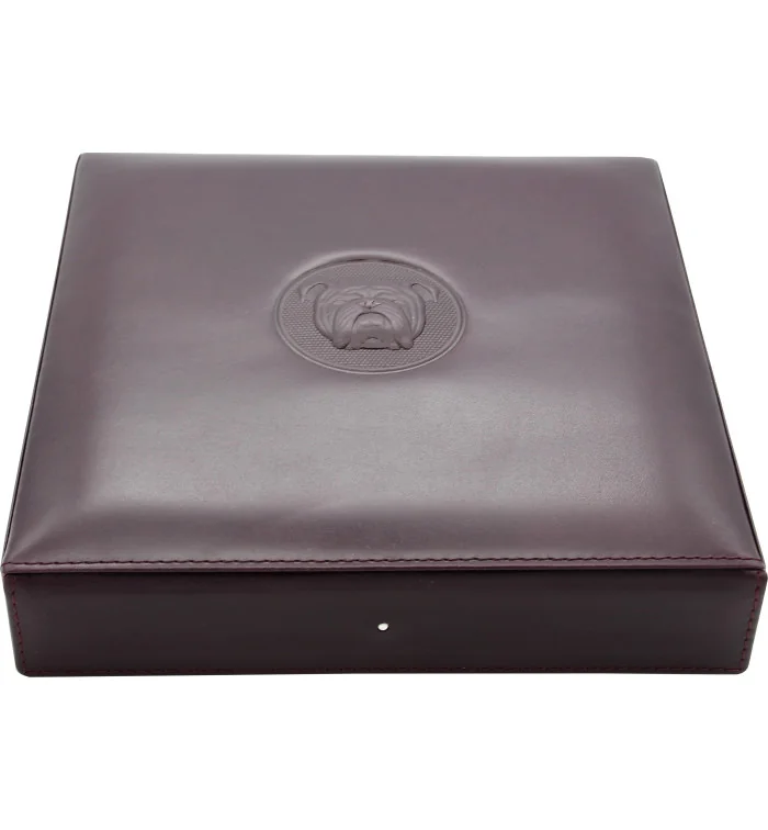 Bulldog by Dunhill reise-humidor 10 lilla
