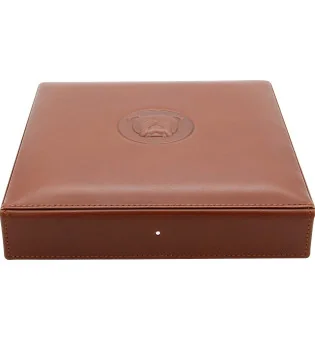 Bulldog by Dunhill reise-humidor 10 brun