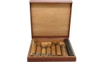 Bulldog by Dunhill reise-humidor 10 brun