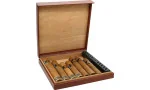 Bulldog by Dunhill reise-humidor 10 brun