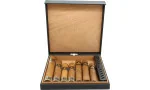 White Spot by Dunhill reise-humidor 10 svart