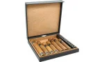 White Spot by Dunhill reise-humidor 10 svart