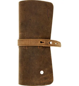 adorini Sigarrull ekte lær brun