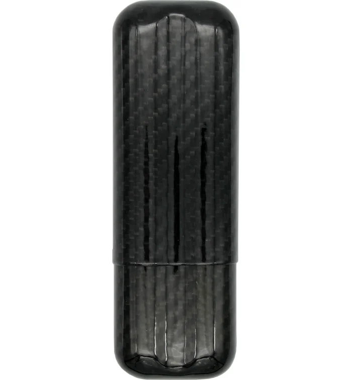 Karbonfiber sigaretui for 2 sigarer foto 3