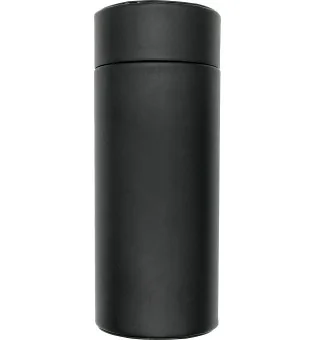 BigSmoke reiseveske for sigarer sort lær med for av cedertre inkl. Hygrometer