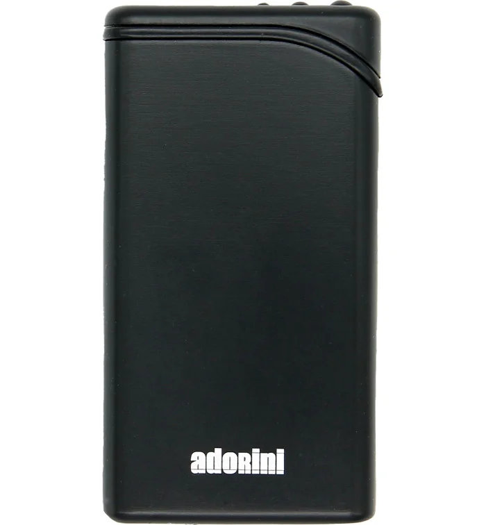 Adorini Slim Line lighter sort foto 2