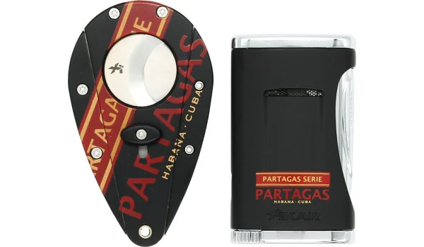Kutter og lighter sett Partagas Serie Xikar 2017 foto 4