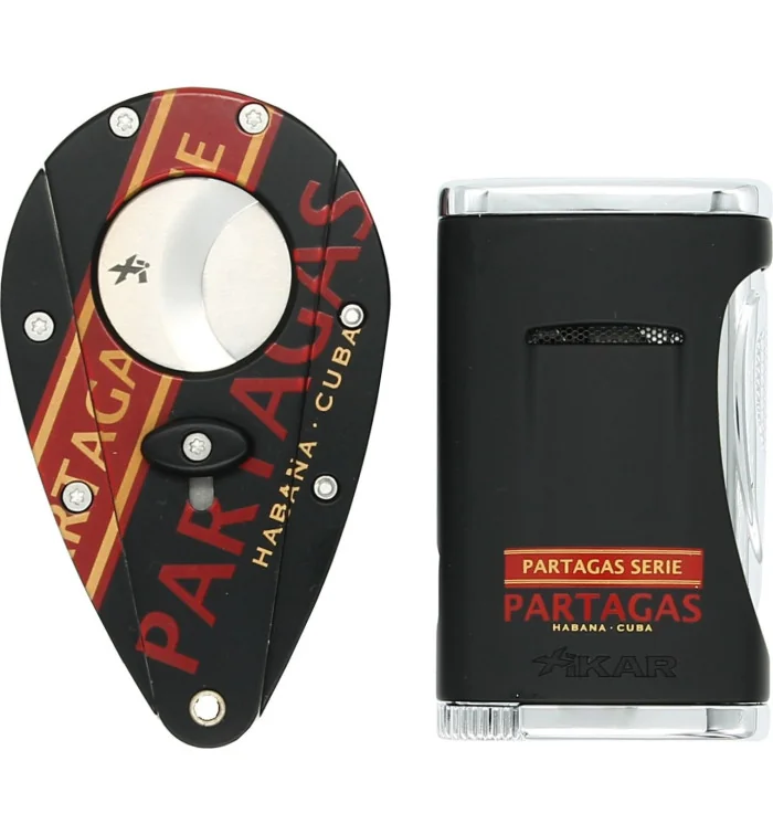 Kutter og lighter sett Partagas Serie Xikar 2017 foto 4