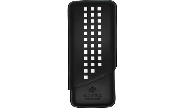 Cohiba Behike trippel sigar etui brunt lær foto 2