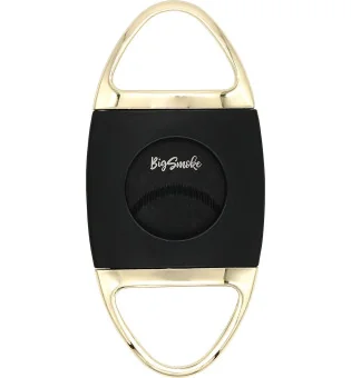 BigSmoke kutter sort og gull, serraterte sorte blad