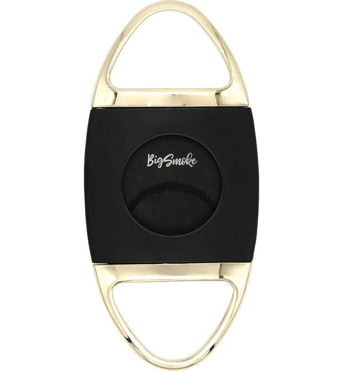 BigSmoke kutter sort og gull, serraterte sorte blad foto 3