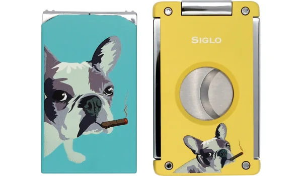 Siglo Dog lighter og kutter sett
