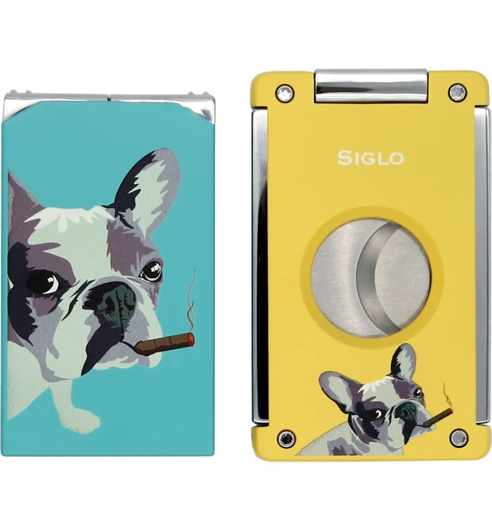 Siglo Dog lighter og kutter sett