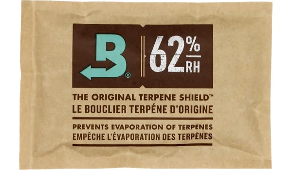 Boveda 2-veis luftfuktighetskontroll 62 % RH 67 g