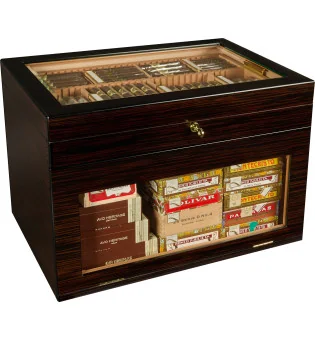 adorini Humidor Portico Deluxe Brun