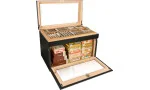 adorini Humidor Portico Deluxe Svart foto 15