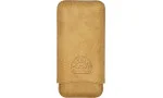 H.Upmann Cigar Case brun for 3 sigarer