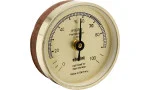 adorini-hygrometer i gull med tetning