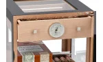 adorini hygrometer i sølv med tetning