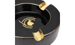 S.T. Dupont XL Ashtray Cohiba 60 svart og gull 006472
