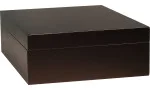BigSmoke Humidor, mini, sort, inkl. Boveda-pakke 72%