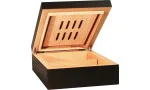 BigSmoke Humidor, mini, sort, inkl. Boveda-pakke 72%