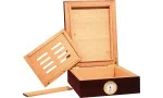 BigSmoke Humidor Mini Brown inkl. Boveda-pakke 72%