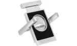 S.T. Dupont Cutter with Cigar Stand Black & Chrome 003555