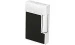 S.T. Dupont Ligne 2-lighter i palladium og matt svart C16602N